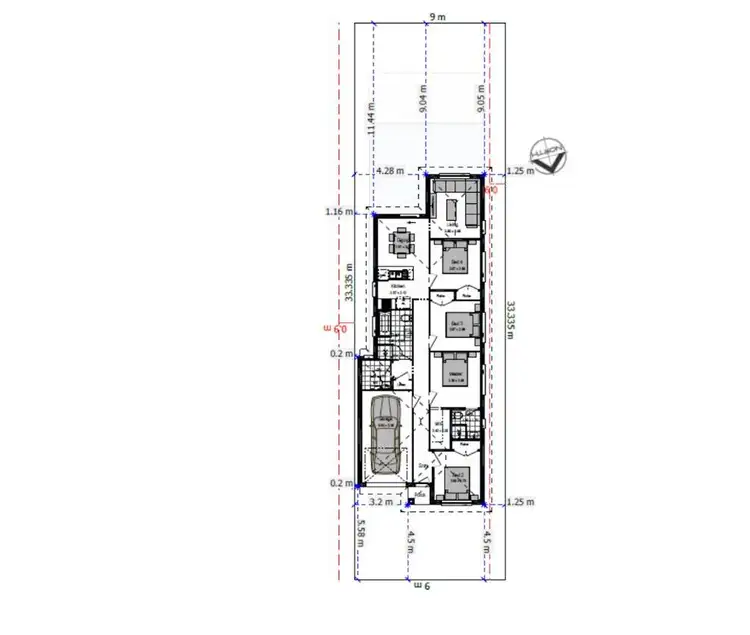 Floorplan of Homely house listing, Lot 226, Gurner Avenue, Austral NSW 2179