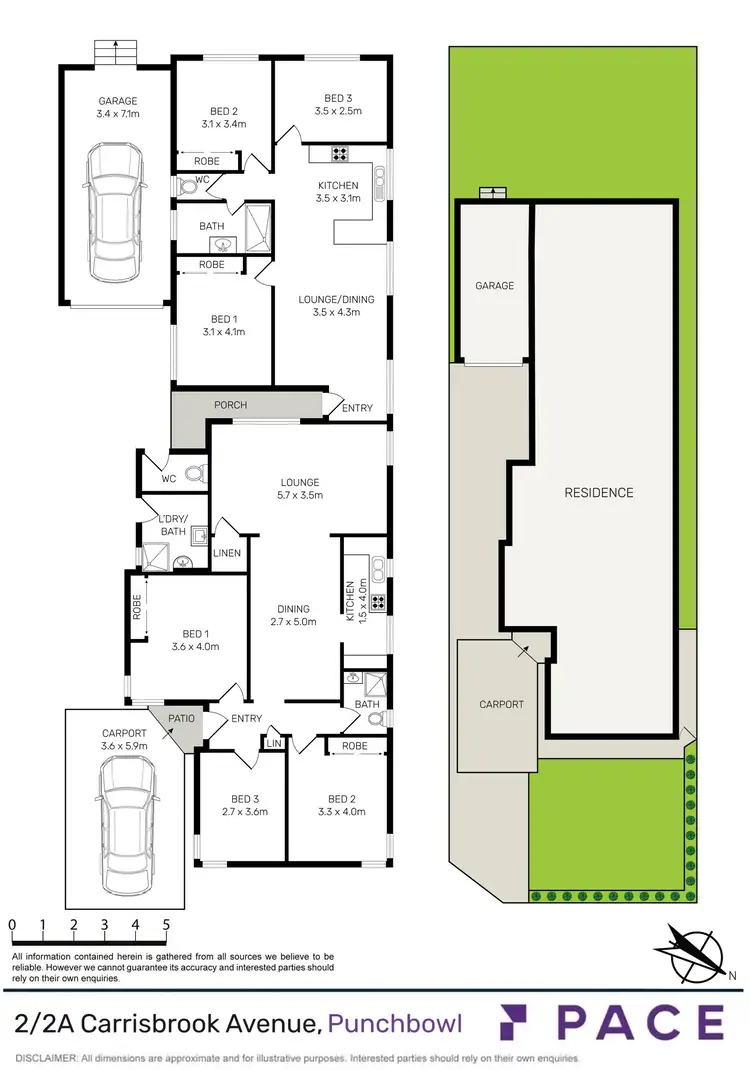 Floorplan of Homely house listing, 2 Carrisbrook Avenue, Punchbowl NSW 2196