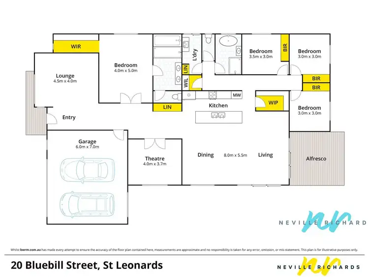 Floorplan of Homely house listing, 20 Bluebill Street, St Leonards VIC 3223