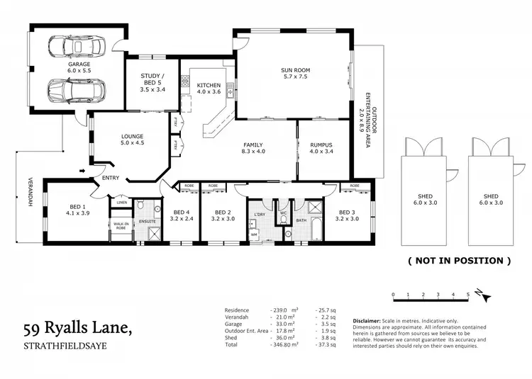 Floorplan of Homely house listing, 59 Ryalls Lane, Strathfieldsaye VIC 3551