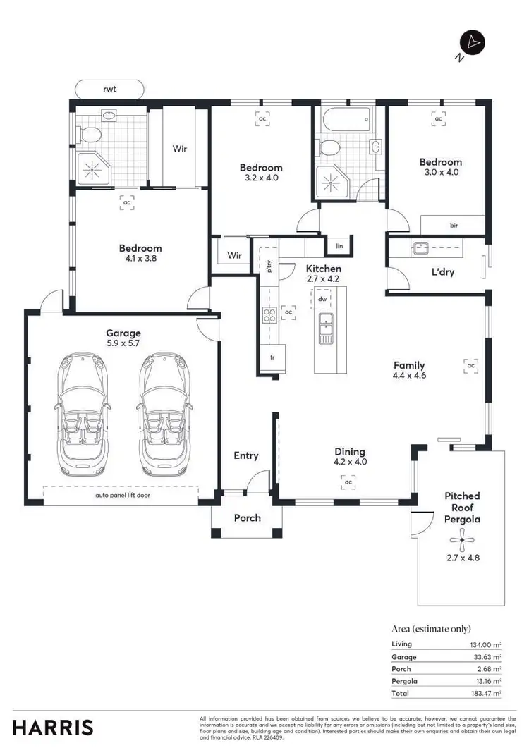 Floorplan of Homely house listing, 8a Talbot Grove, Marryatville SA 5068