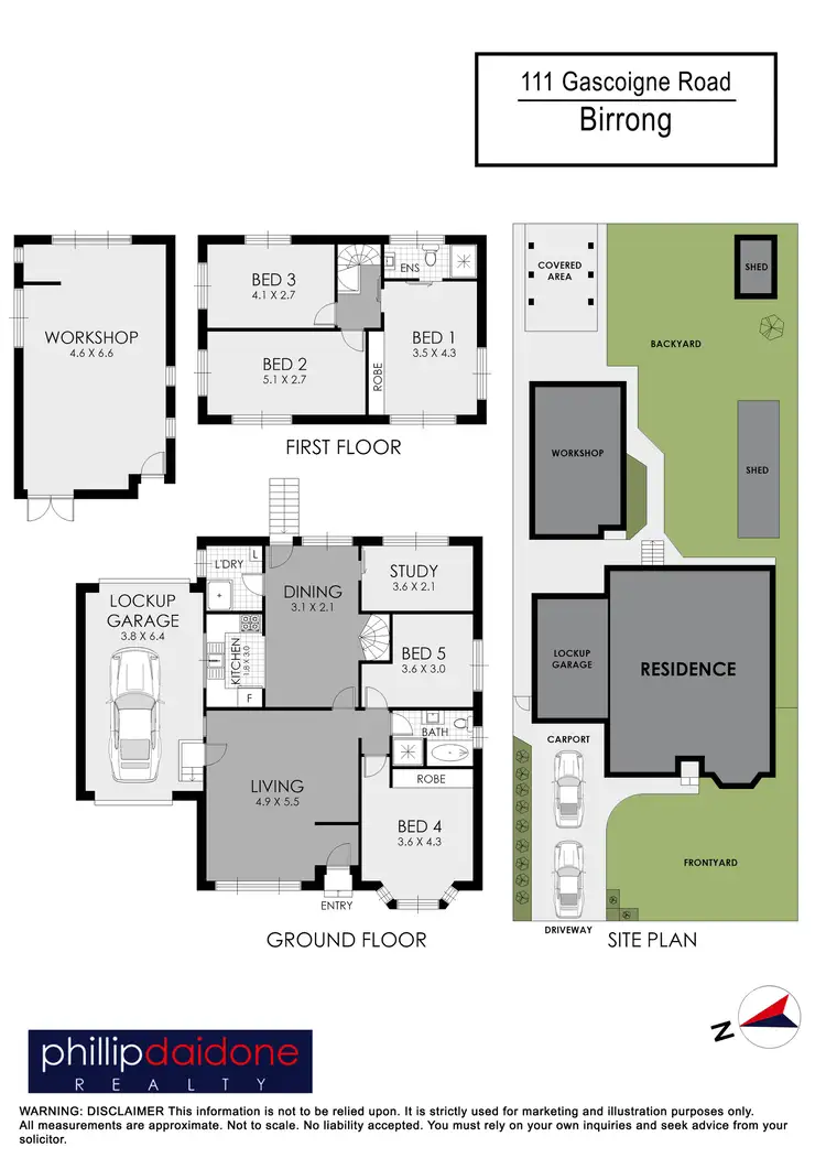 Floorplan of Homely house listing, 111 Gascoigne Road, Birrong NSW 2143