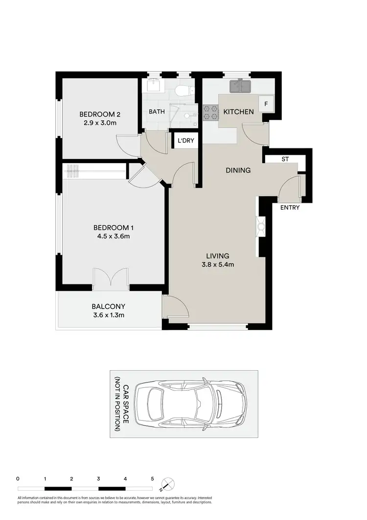 Floorplan of Homely apartment listing, 9/17 Mitford Street, St Kilda VIC 3182