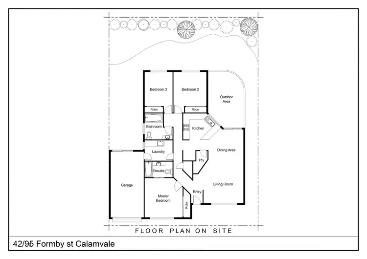 Floorplan of Homely villa listing, 42/96 Formby Street, Calamvale QLD 4116