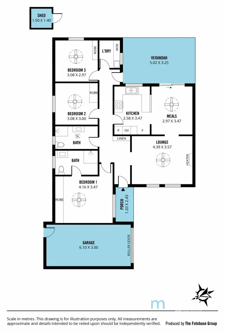 Floorplan of Homely unit listing, 5/99-101 Sansom Road, West Lakes Shore SA 5020