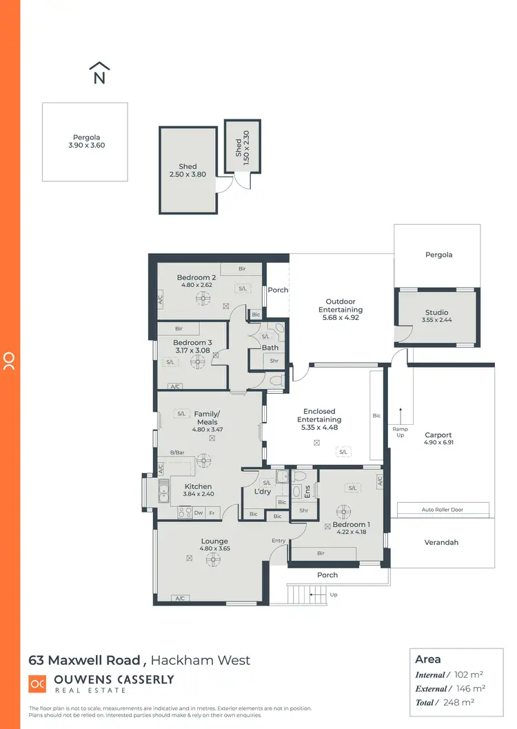 Floorplan of Homely house listing, 63 Maxwell Road, Hackham West SA 5163