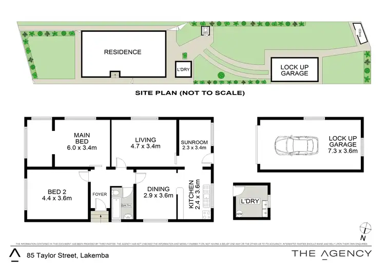 Floorplan of Homely house listing, 85 Taylor Street, Lakemba NSW 2195