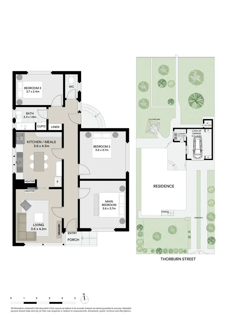 Floorplan of Homely house listing, 38 Thorburn Street, Bell Park VIC 3215