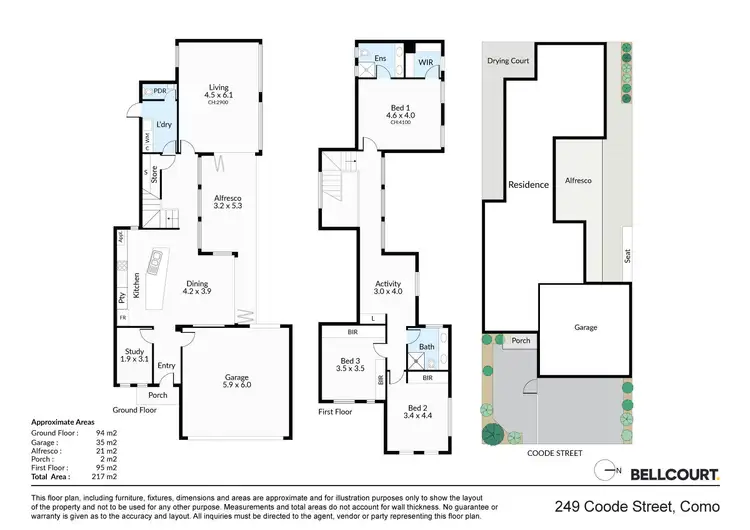 Floorplan of Homely house listing, 249 Coode Street, Como WA 6152