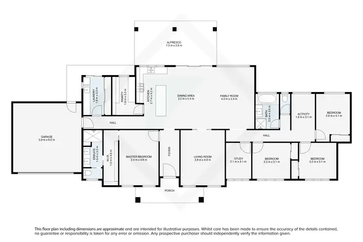 Floorplan of Homely house listing, 7 Ivy Court, Thurgoona NSW 2640