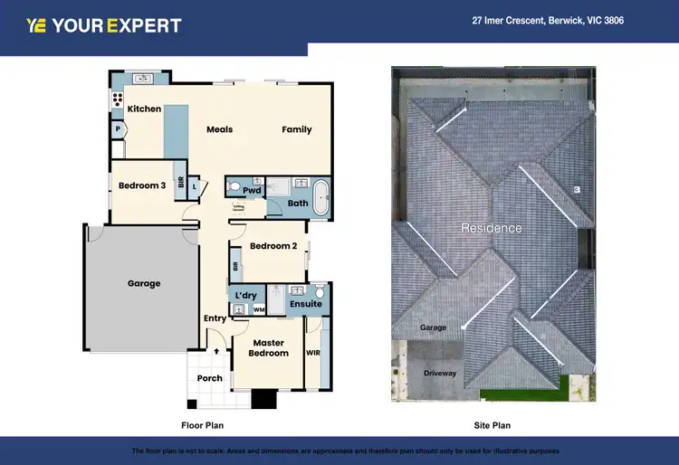 Floorplan of Homely house listing, 27 Imer Crescent, Berwick VIC 3806