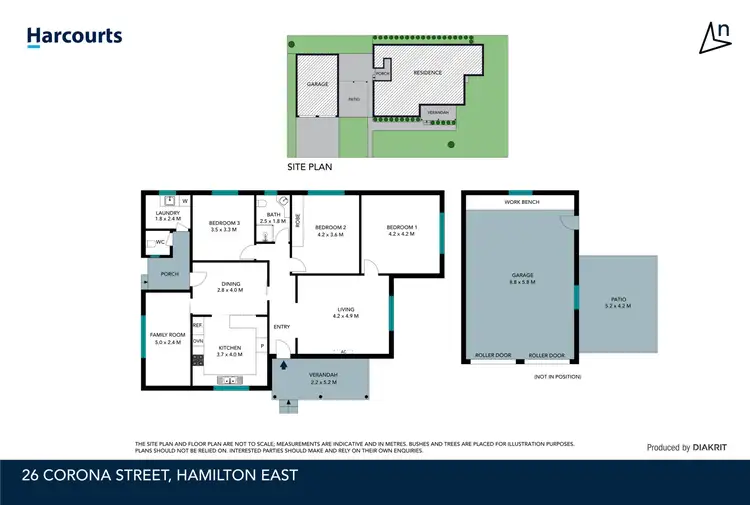 Floorplan of Homely house listing, 26 Corona Street, Hamilton East NSW 2303