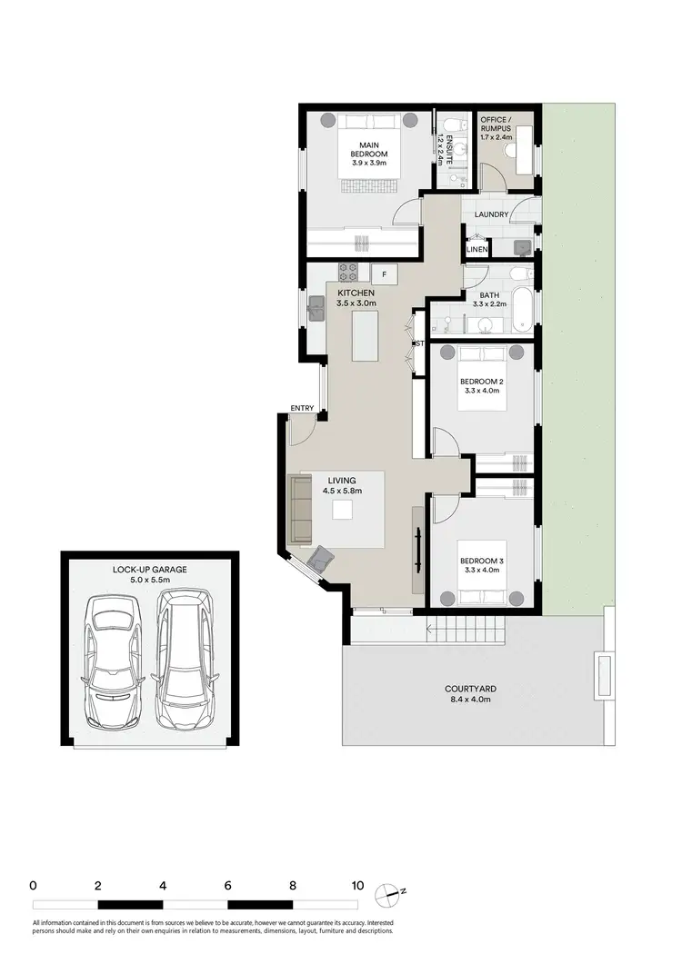 Floorplan of Homely villa listing, 2/44 Rosebery Street, Penshurst NSW 2222