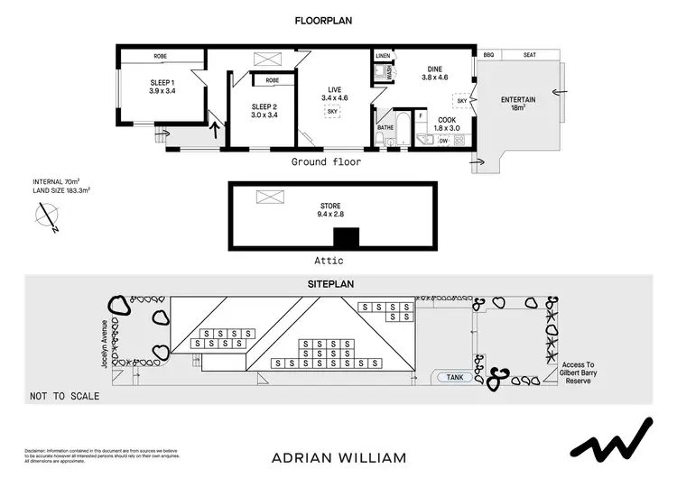 Floorplan of Homely house listing, 13 Jocelyn Avenue, Marrickville NSW 2204