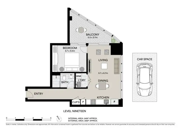 Floorplan of Homely apartment listing, 1903/1 Carter Street, Lidcombe NSW 2141