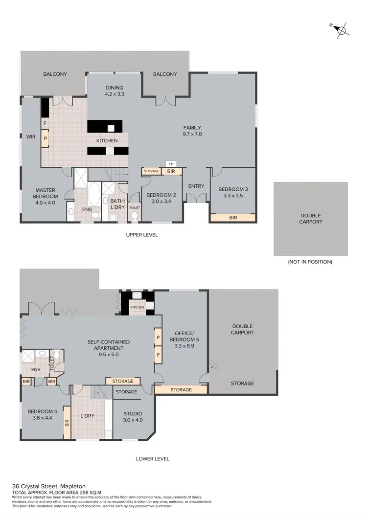 Floorplan of Homely house listing, 36 Crystal Street, Mapleton QLD 4560