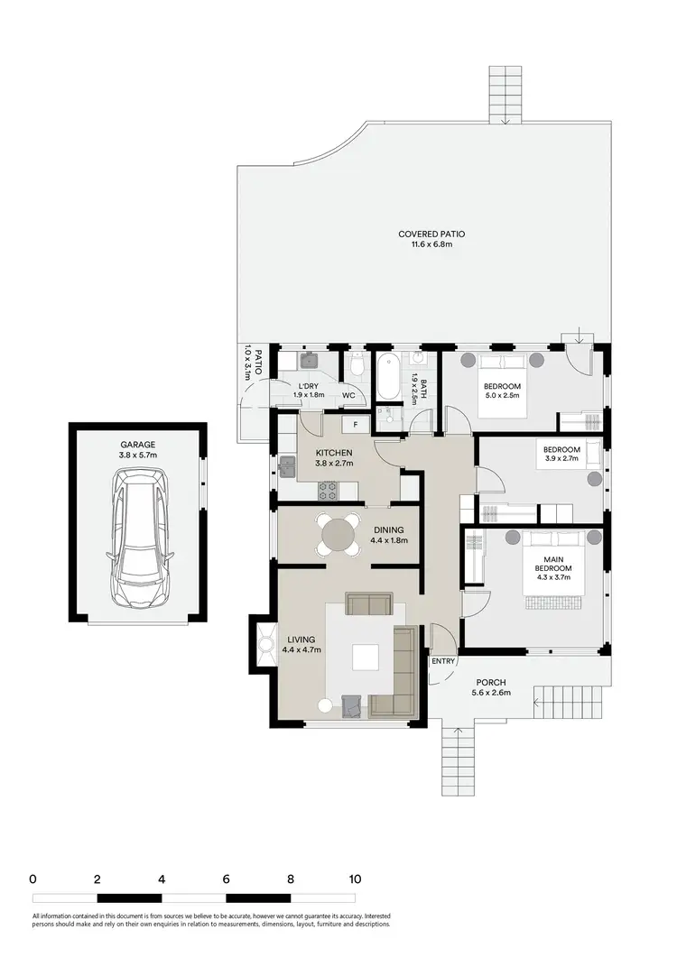 Floorplan of Homely house listing, 526 Milro Avenue, East Albury NSW 2640
