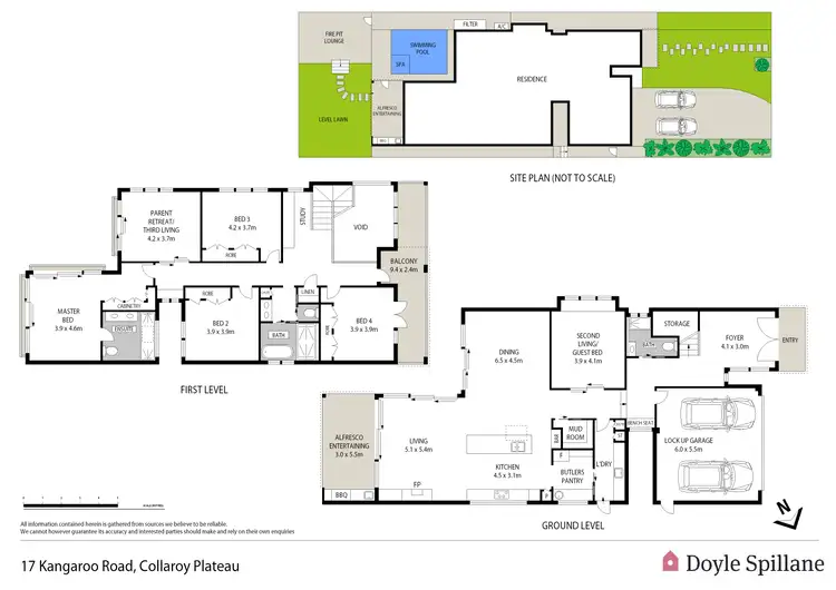 Floorplan of Homely house listing, 17 Kangaroo Road, Collaroy Plateau NSW 2097