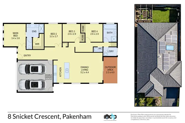 Floorplan of Homely house listing, 8 Snicket Crescent, Officer VIC 3809