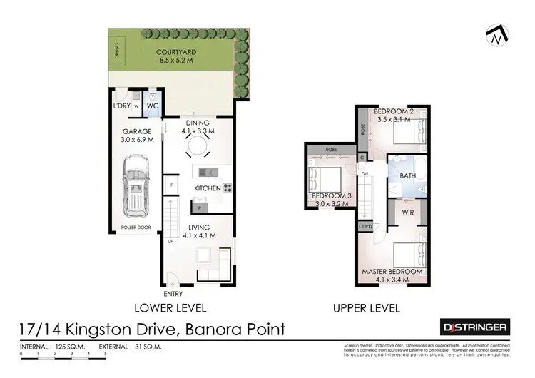 Floorplan of Homely townhouse listing, 17/14 Kingston Drive, Banora Point NSW 2486
