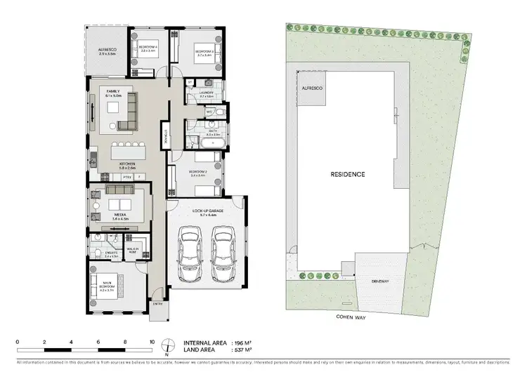 Floorplan of Homely house listing, 36 Cohen Way, Thrumster NSW 2444