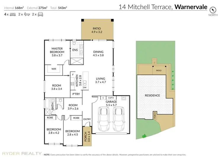 Floorplan of Homely house listing, 14 Mitchell Terrace, Warnervale NSW 2259