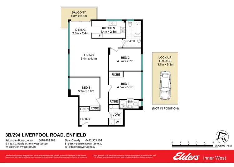 Floorplan of Homely unit listing, 3B/294 Liverpool Road, Enfield NSW 2136