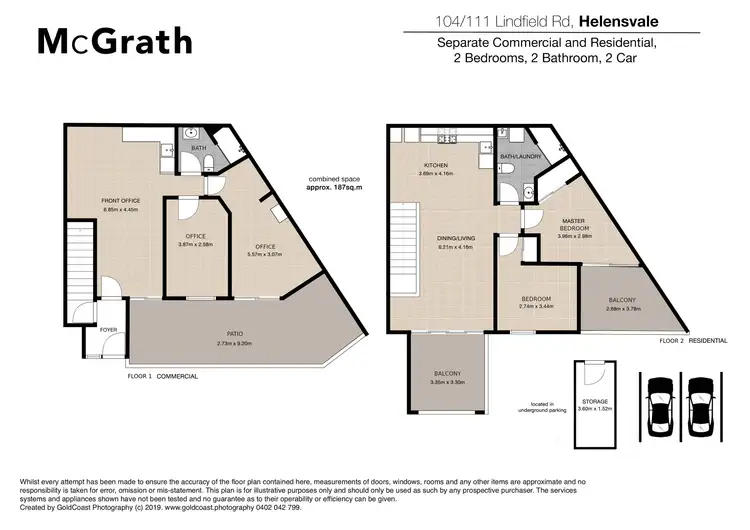 Floorplan of Homely unit listing, 104/111 Lindfield Road, Helensvale QLD 4212