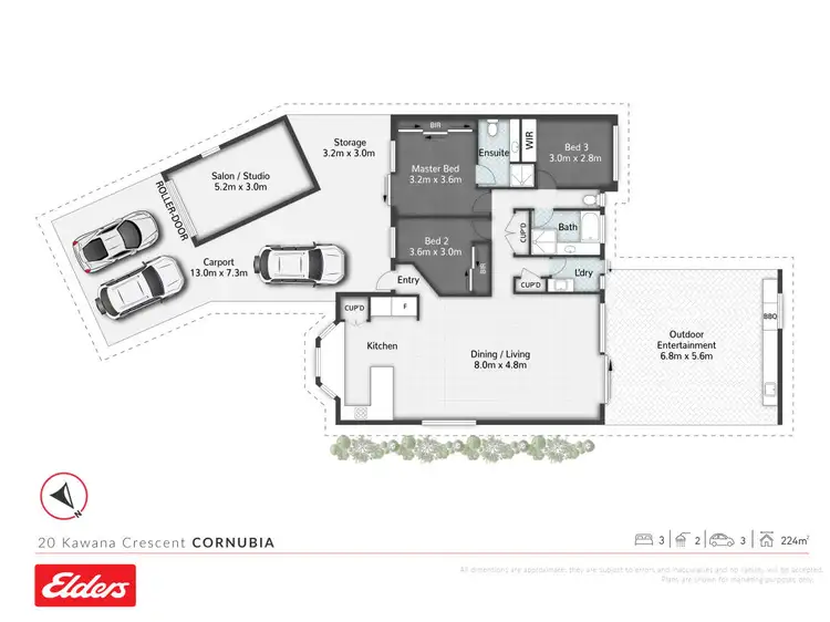 Floorplan of Homely house listing, 20 Kawana Crescent, Cornubia QLD 4130