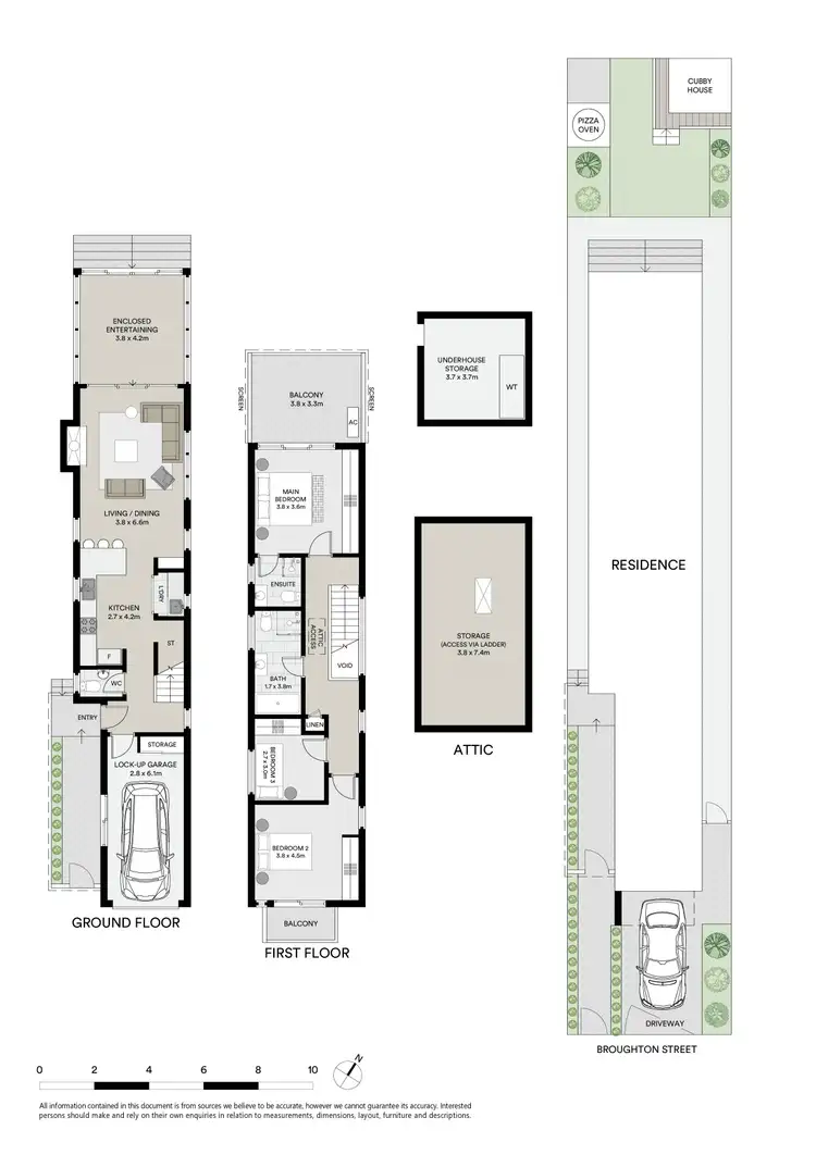Floorplan of Homely house listing, 6B Broughton Street, Mortdale NSW 2223