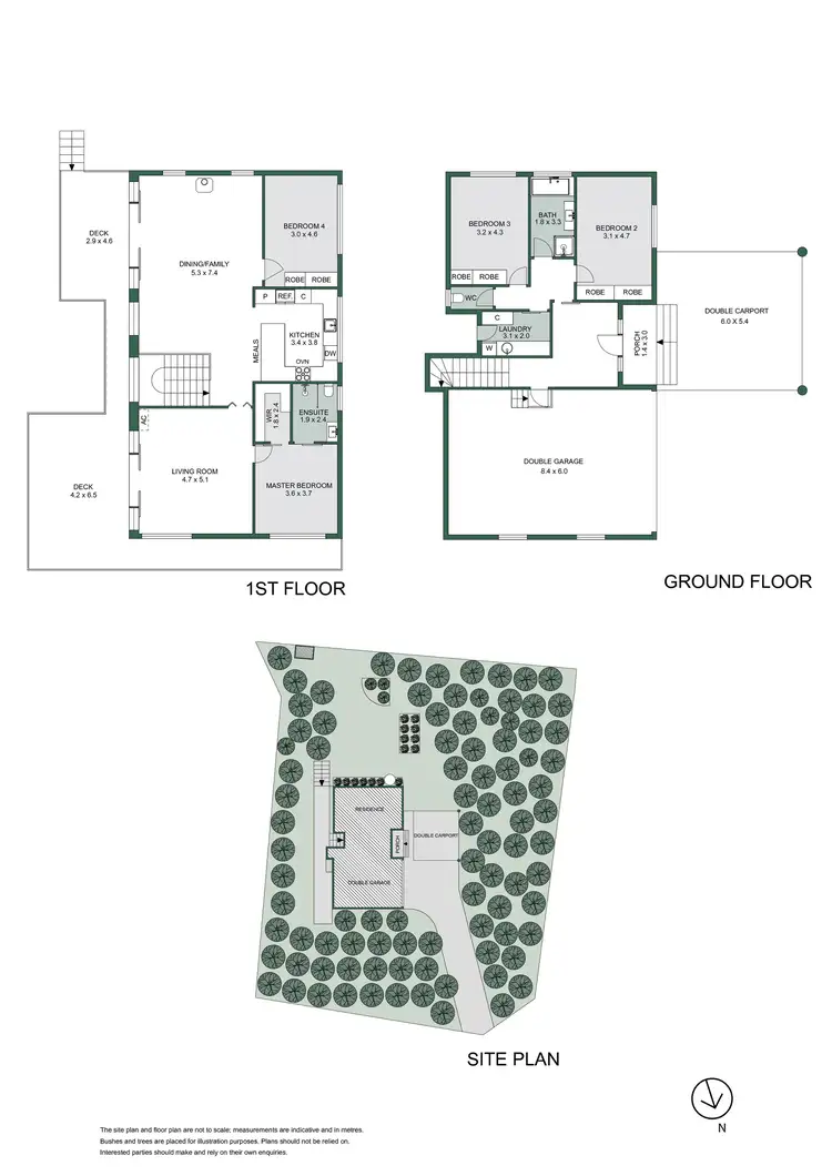 Floorplan of Homely house listing, 15 Roblyn Crescent, Tootgarook VIC 3941