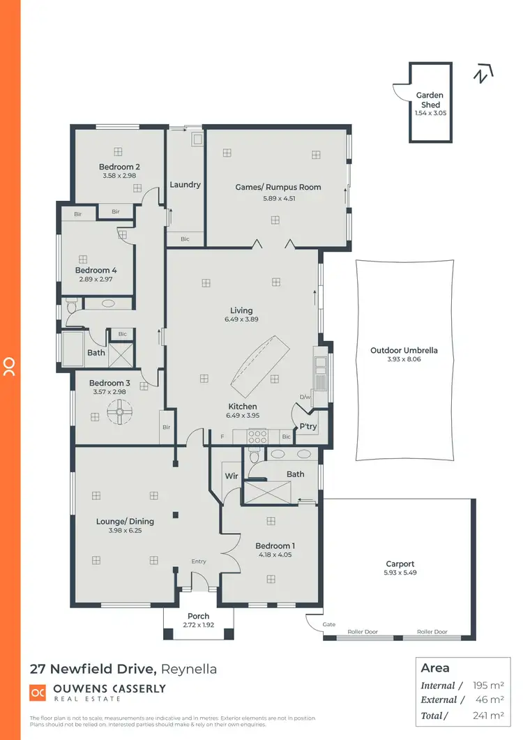 Floorplan of Homely house listing, 27 Newfield Drive, Reynella SA 5161