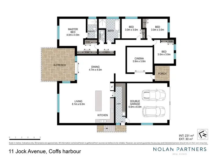 Floorplan of Homely house listing, 11 Jock Avenue, North Boambee Valley NSW 2450