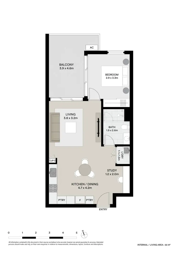Floorplan of Homely apartment listing, 10211/30 Duncan Street, West End QLD 4101