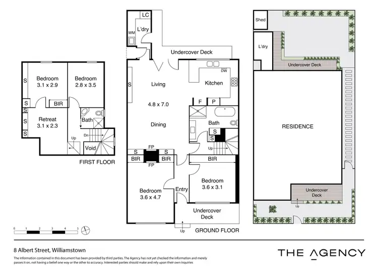 Floorplan of Homely house listing, 8 Albert Street, Williamstown VIC 3016