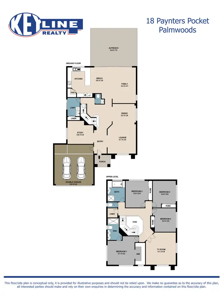 Floorplan of Homely house listing, 18 Paynters Pocket Avenue, Palmwoods QLD 4555