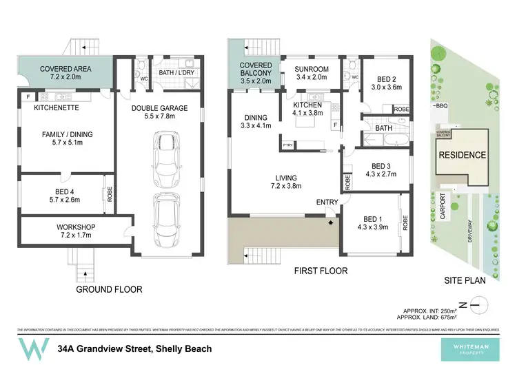 Floorplan of Homely house listing, 34A Grandview Street, Shelly Beach NSW 2261