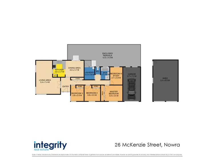 Floorplan of Homely house listing, 26 McKenzie Street, Nowra NSW 2541