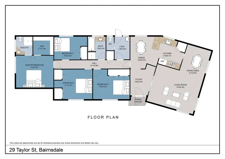 Floorplan of Homely house listing, 29 Taylor Street, Bairnsdale VIC 3875