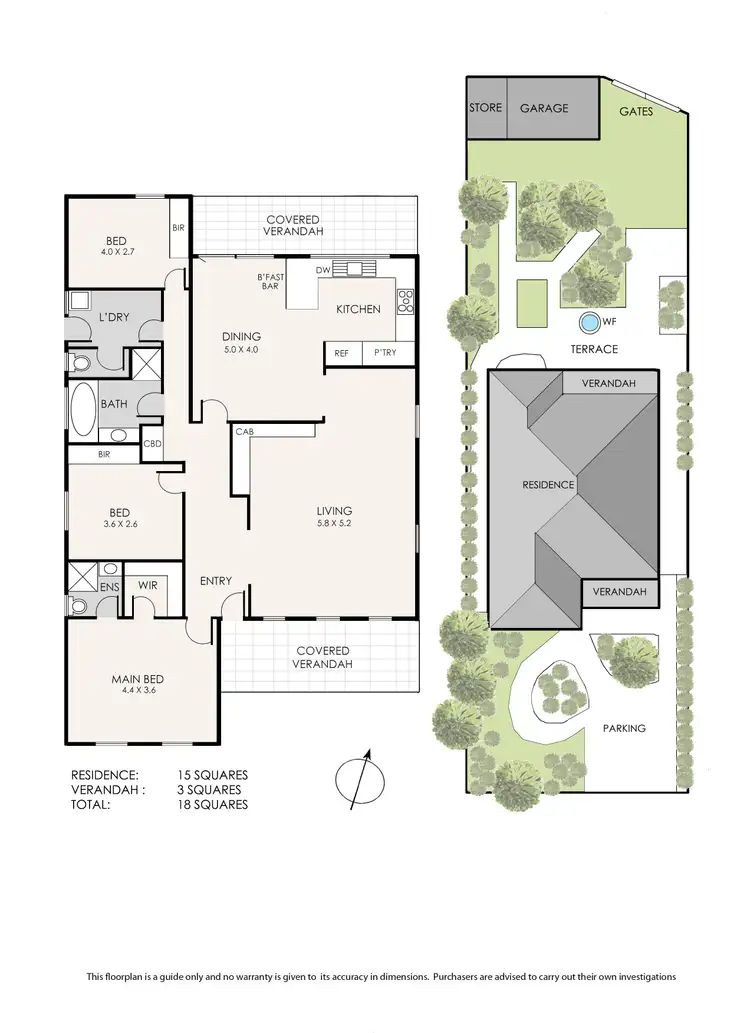 Floorplan of Homely house listing, 21 Lochiel Avenue, Edithvale VIC 3196
