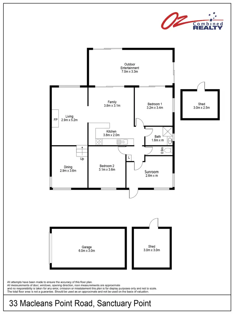 Floorplan of Homely house listing, 33 Macleans Point Road, Sanctuary Point NSW 2540