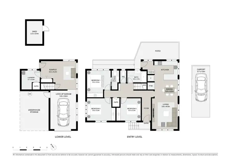 Floorplan of Homely house listing, 15 Coomera Crescent, Miandetta TAS 7310