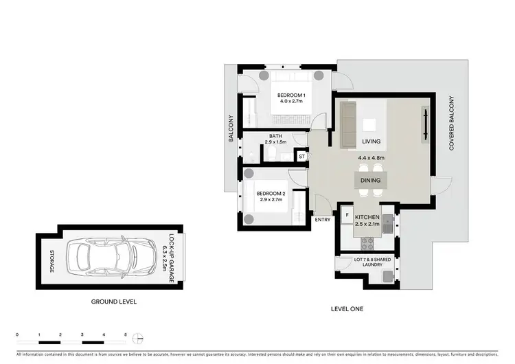 Floorplan of Homely apartment listing, 7/28 Westminster Avenue, Dee Why NSW 2099
