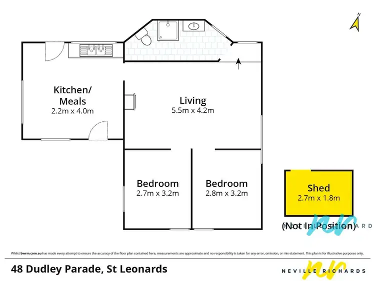 Floorplan of Homely house listing, 48 Dudley Parade, St Leonards VIC 3223