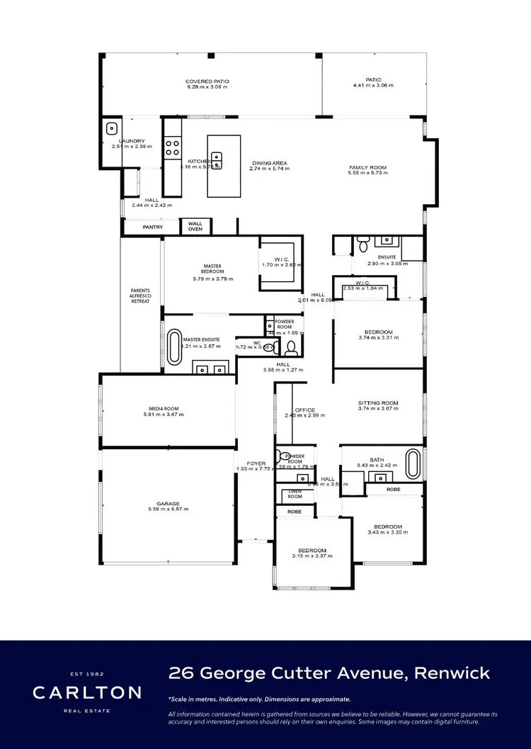 Floorplan of Homely house listing, 26 George Cutter Avenue, Renwick NSW 2575