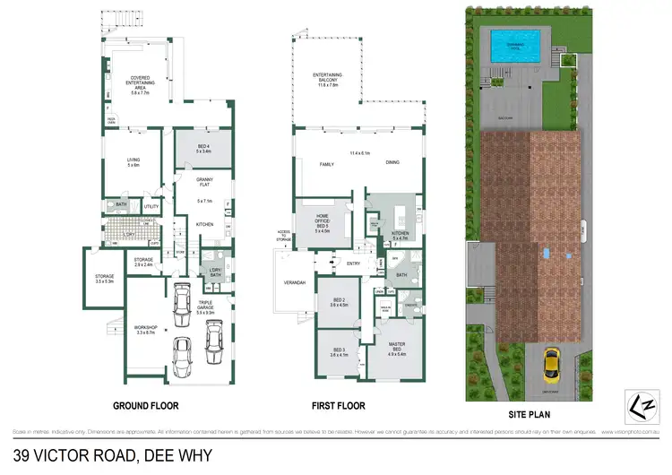 Floorplan of Homely house listing, 39 Victor Road, Dee Why NSW 2099