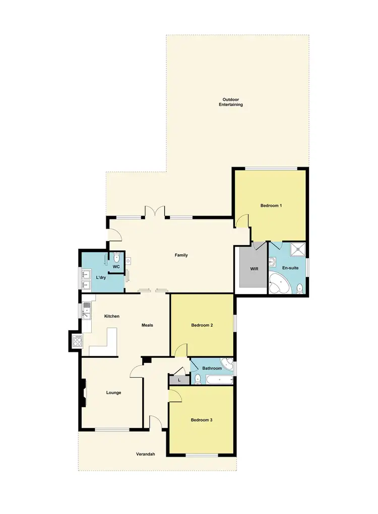 Floorplan of Homely house listing, 16 McKean Street, Maryborough VIC 3465