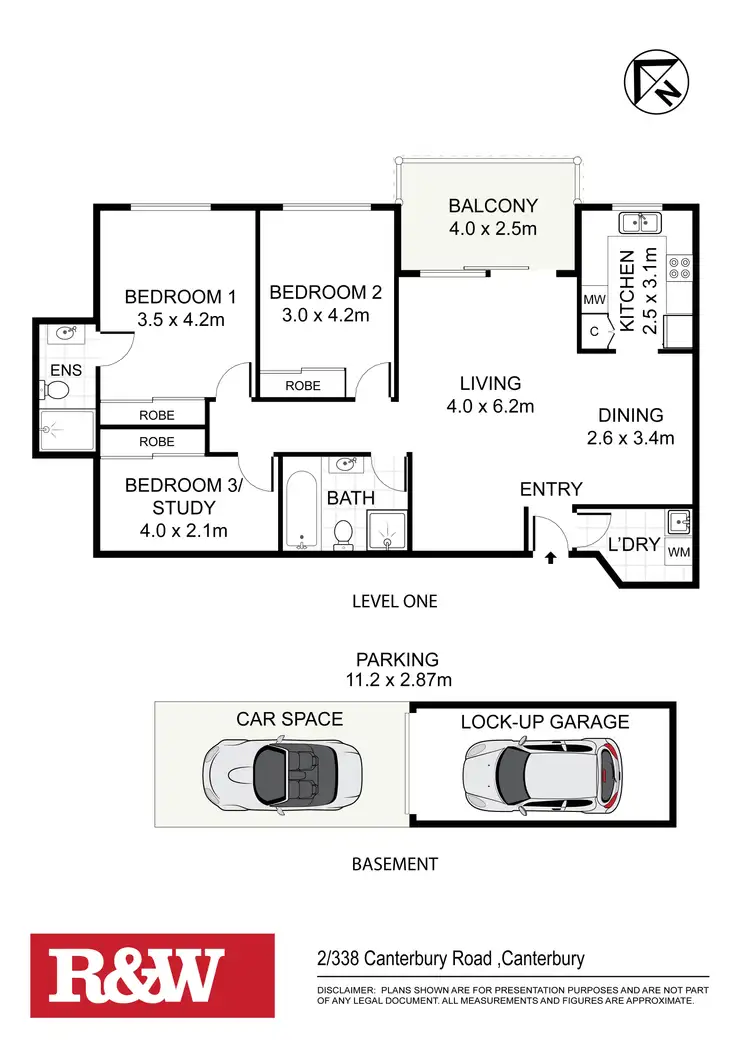 Floorplan of Homely apartment listing, 2/338 Canterbury Road, Canterbury NSW 2193