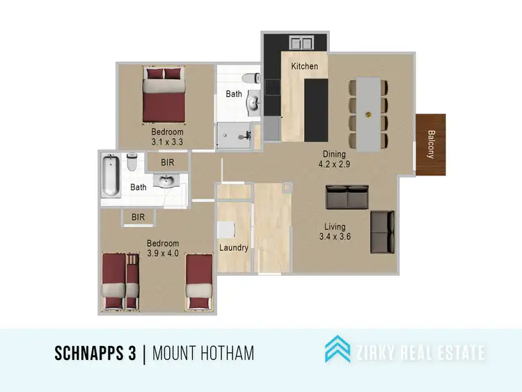 Floorplan of Homely apartment listing, 3 Schnapps, Mount Hotham VIC 3741
