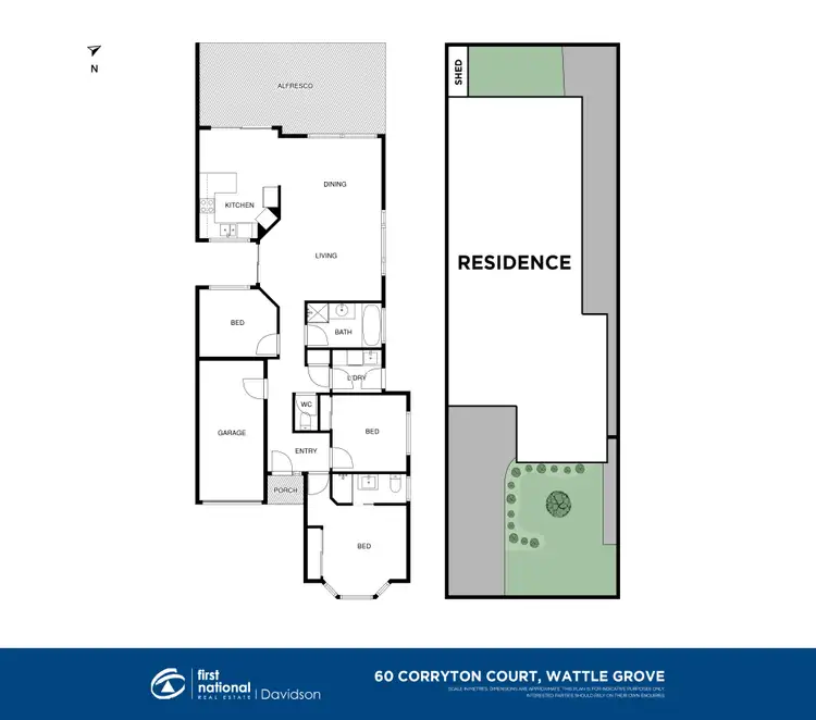 Floorplan of Homely house listing, 60 Corryton Court, Wattle Grove NSW 2173